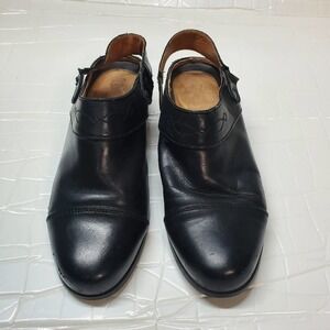 Ariat Leather 8.5 US black shoes. Western. Cowgirl. Farm. Rodeo.‎ Country GIRL.